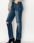 Artemis Vintage |Ariel High Rise Stretch Distressed Straight