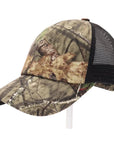 C.C MOSSY OAK Mini Break-Up Camouflage Mesh Back Ball Cap BA936