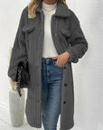 Miss Sparkling |Long Sherpa Coat