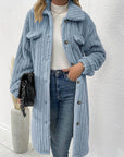 Miss Sparkling |Long Sherpa Coat