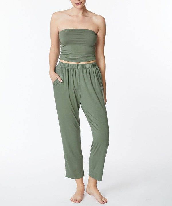 Fabina Bamboo Classic Palazzo Pant Curvy Sized – My Pampered Life Seattle