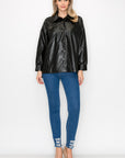 Jiana Leather Jacket - My Pampered Life Seattle