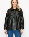 Jiana Leather Jacket - My Pampered Life Seattle