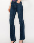 Artemis Vintage |Allison High Rise Skinny Bootcut Jeans - My Pampered Life Seattle