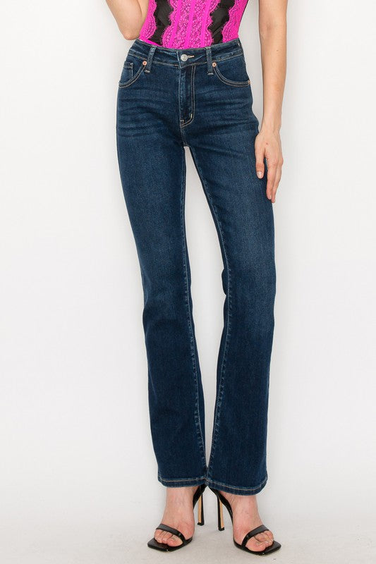 Artemis Vintage |Allison High Rise Skinny Bootcut Jeans