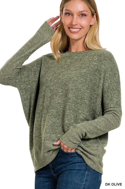 Womens dolman hotsell sleeve sweaters