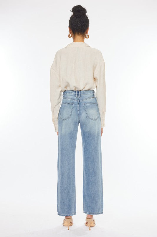 Kan Can USA 90&#39;s Wide Leg Straight Jeans