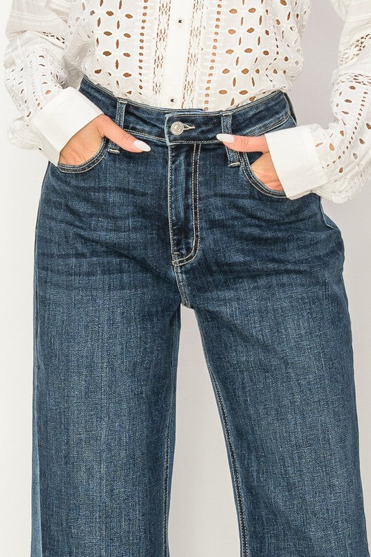 Artemis Vintage | Juliana 90 Wide High Rise Relaxed Wide Leg Jeans