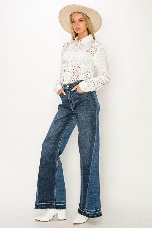 Artemis Vintage | Juliana 90 Wide High Rise Relaxed Wide Leg Jeans