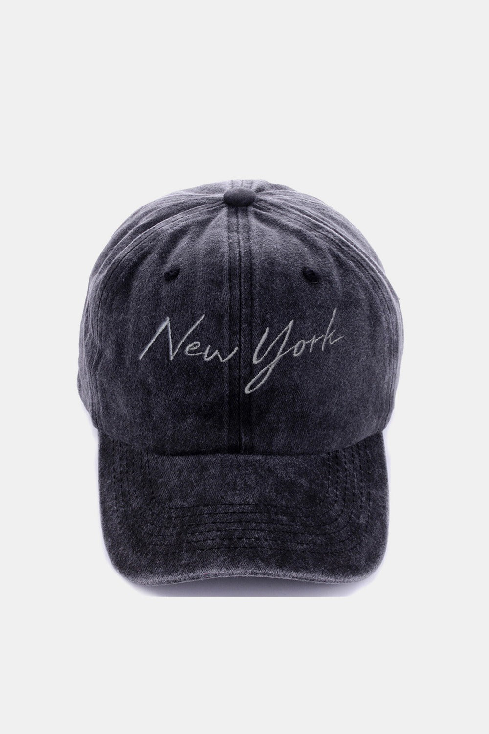 Zenana Washed Embroidered Los Angeles City Baseball Cap