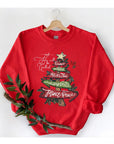 Christmas Bible Verse Unisex Fleece Sweatshirt