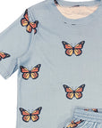 Miss Sparkling | Novelty Printed Waffle Shorts Set
