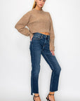 Artemis Vintage | Francesca Tummy Control High Rise Straight Jeans - My Pampered Life Seattle