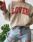 Lover Valentines Graphic Sweatshirt