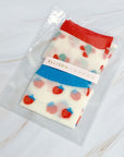 Sweet And Fruity Sheer Socks Set Of 2 Pairs