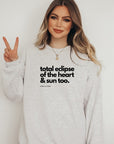 Total Eclipse Heart Sun Eclipse Graphic Sweatshirt