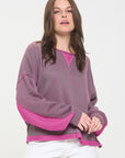 Jade By Jane Long Dolman Sleeve Round Neck Knit Sweater
