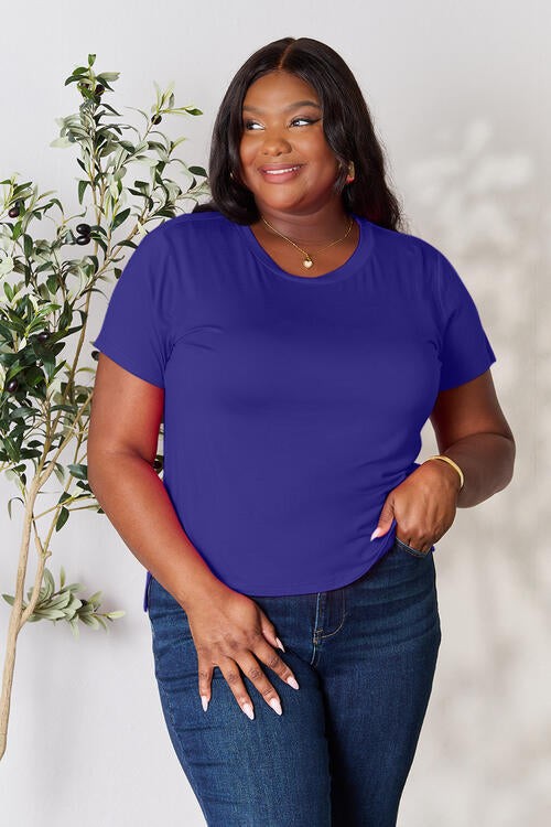 ClaudiaG Apparel Essential Round Neck Top