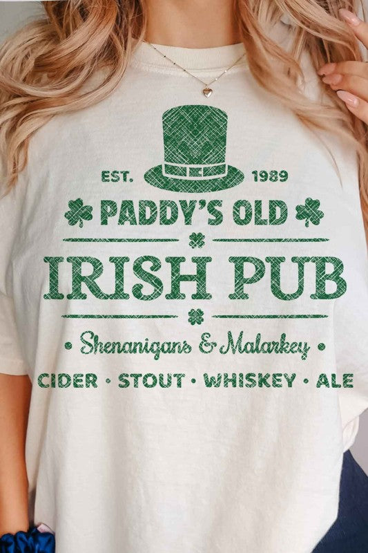 Paddys Old Irish Pub Graphic Tee