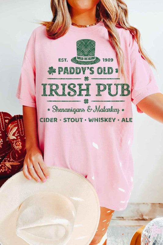 Paddys Old Irish Pub Graphic Tee