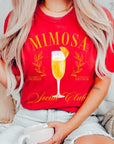 Mimosa Sunday Brunch Social Club Graphic T Shirts