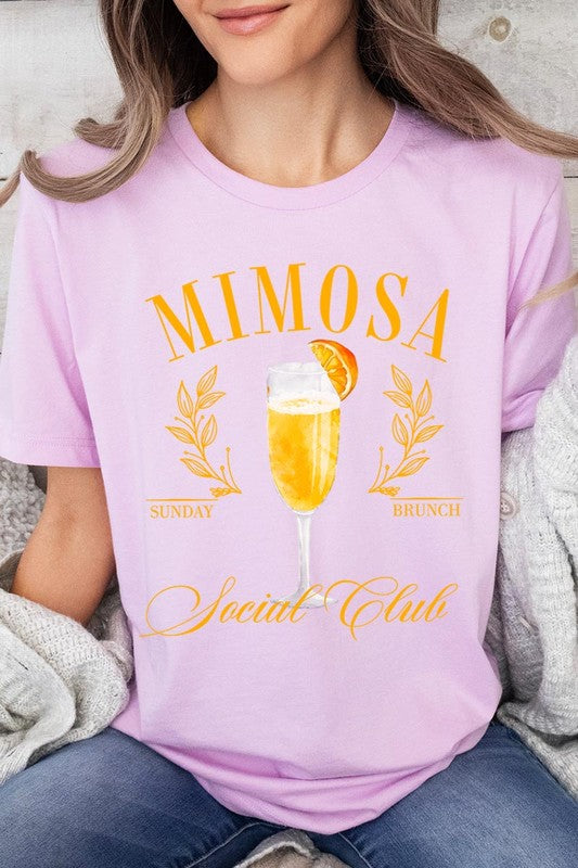 Mimosa Sunday Brunch Social Club Graphic T Shirts