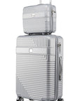 MKF Mykonos Luggage Set Carry-on and Cosmetic Case