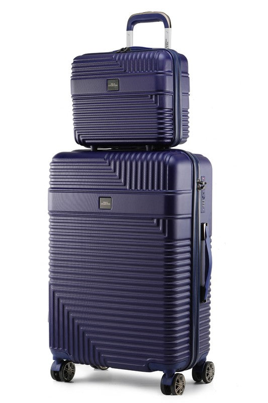 MKF Mykonos Luggage Set Carry-on and Cosmetic Case