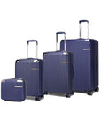 MKF Collection Tulum 4-piece luggage set by Mia K