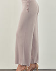 Sunia Knitted Ribbed Long Pant