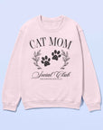 Cat Mom Social Club Oversized Sweatshirt