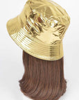 Metallic Shiny Bucket Hat