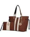 MKF Holland Tote Bag with Wristlet by Mia k