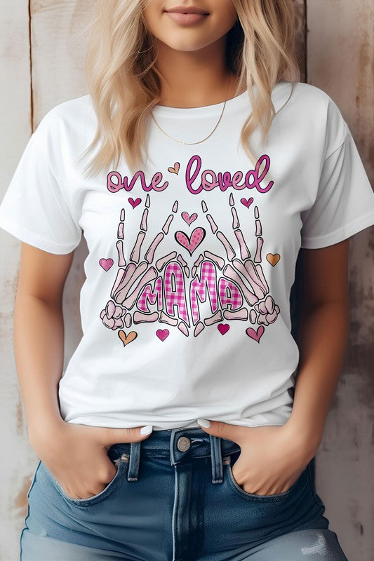 One Loved Mama Mother&#39;s Day Graphic Tee