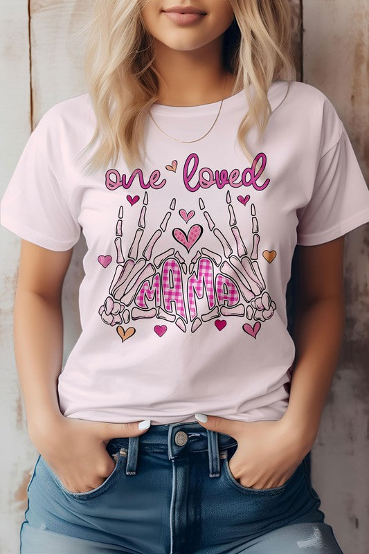 One Loved Mama Mother&#39;s Day Graphic Tee