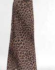 Miss Sparkling |Leopard Print Midi Skirt