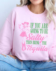 Cowgirl Tequila Graphic Fleece Sweatshirts