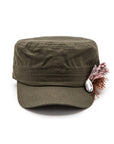 Crystal Lace Embellished Cadet Hat