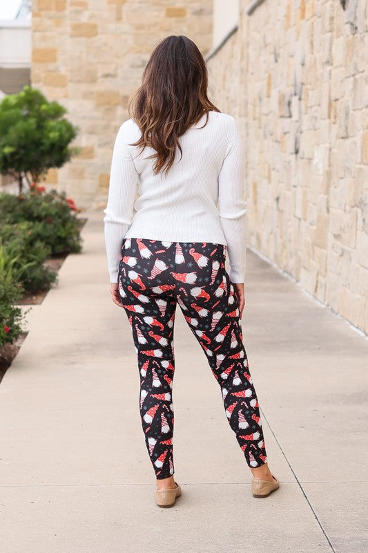 Julia Rose |Holiday Gnomes Leggings