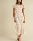 Audrey Puff Sleeve Maxi Dress - My Pampered Life Seattle