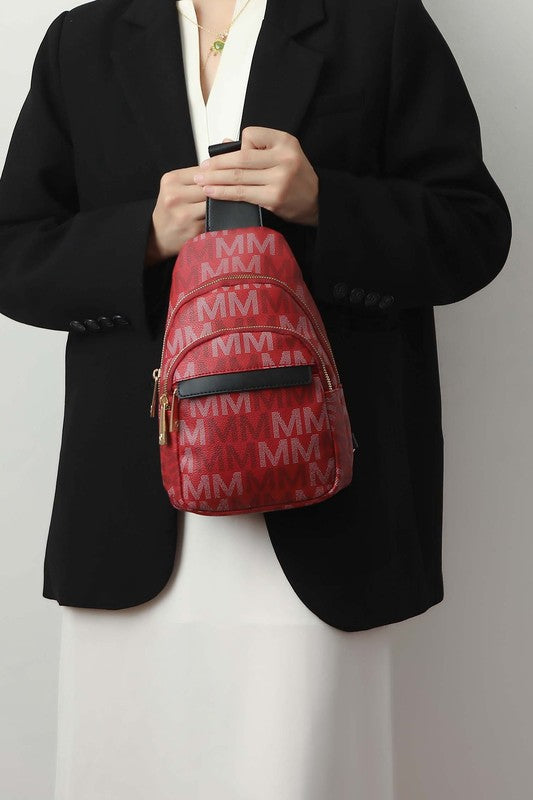 MKF Helaena Printed Women Sling Bag by Mia K