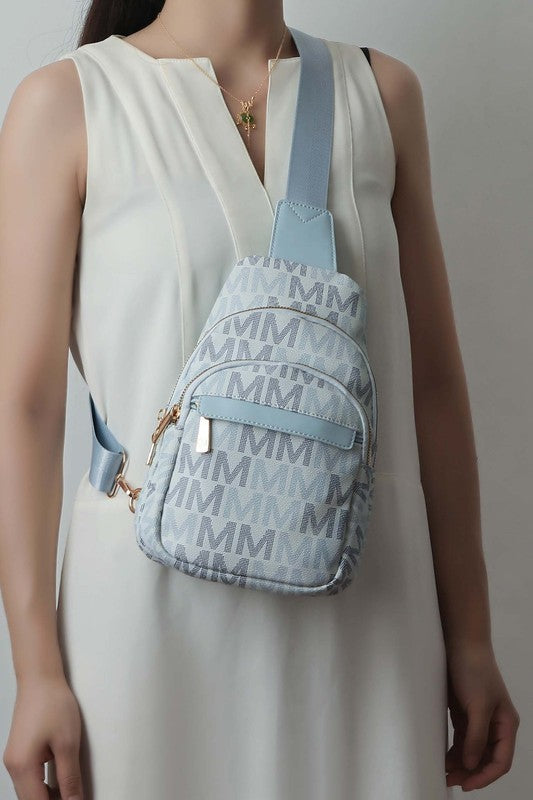 MKF Helaena Printed Women Sling Bag by Mia K