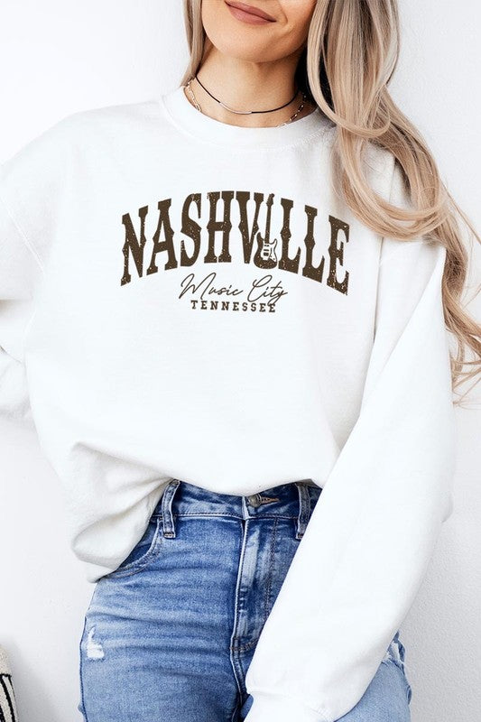 Nashville Music City Graphic Sweatshirt