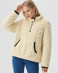 Miss Sparkling | Fleece Zip-Up Pullover