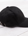 Suede Boyfriend Ball Cap