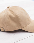 Suede Boyfriend Ball Cap