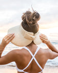 Foldable Wide Brim Bow Visor