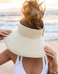 Foldable Wide Brim Bow Visor