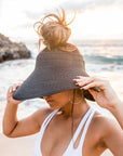Foldable Wide Brim Bow Visor