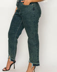 Artemis Vintage Lucy Plus-Size High-Rise Stretch Straight-Leg Jeans